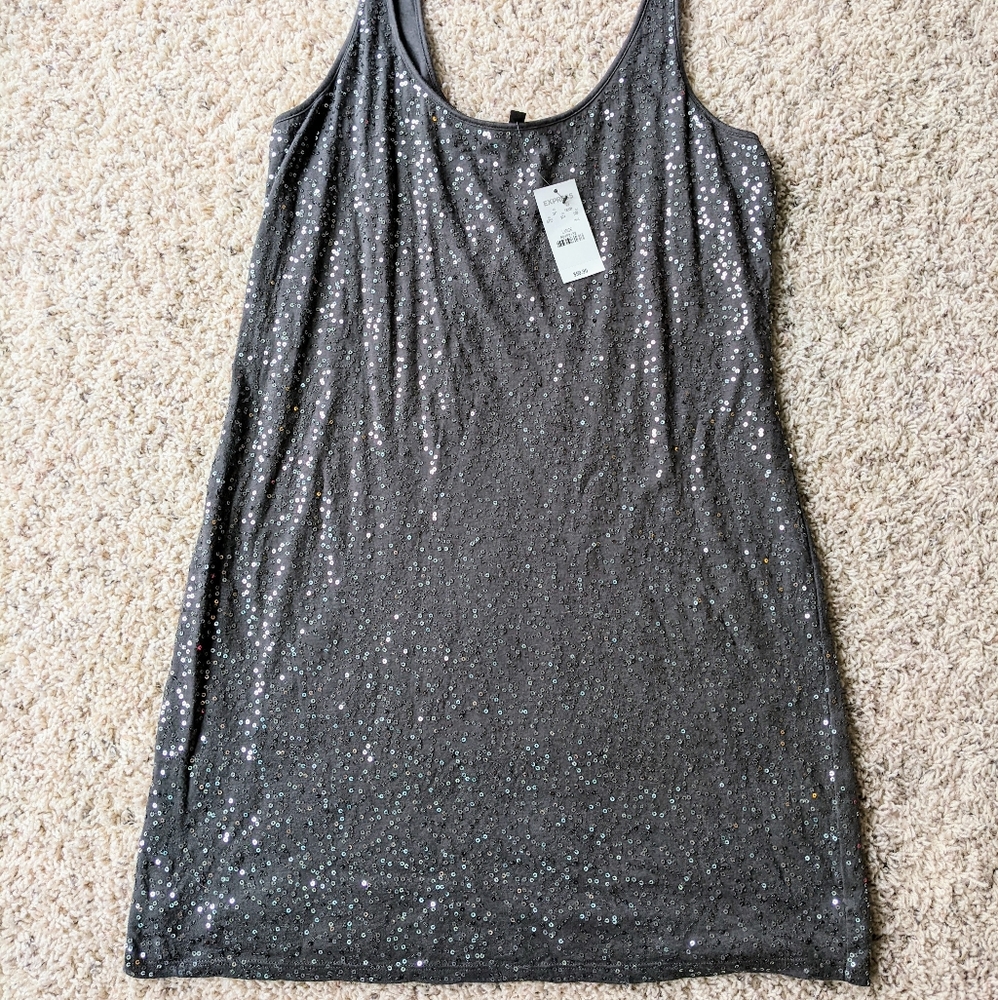 NWT Sequin Express dress size L